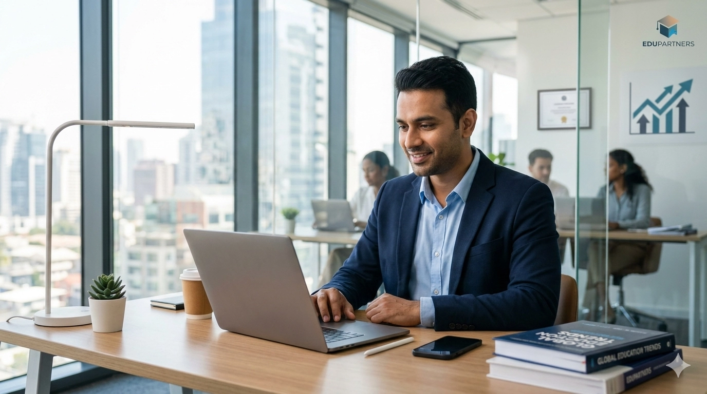 Professional managing the Zipmerg network of home tutor in Lucknow